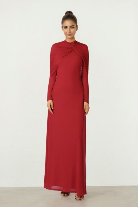 Dramatic Red Dress