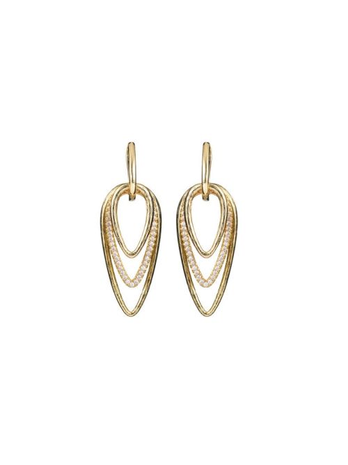 Triple Teardrop Earrings