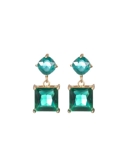 Geometric Drop Earrings