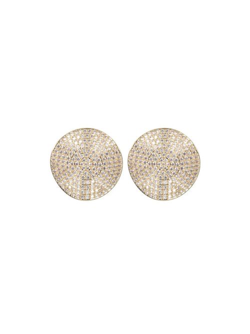 Glitter Dot Studs