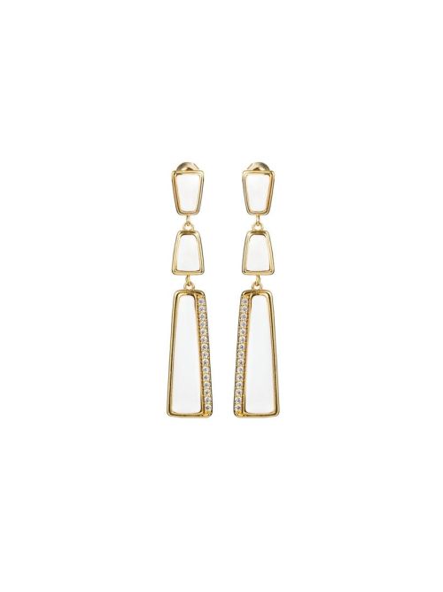 Geometric Drop Earrings