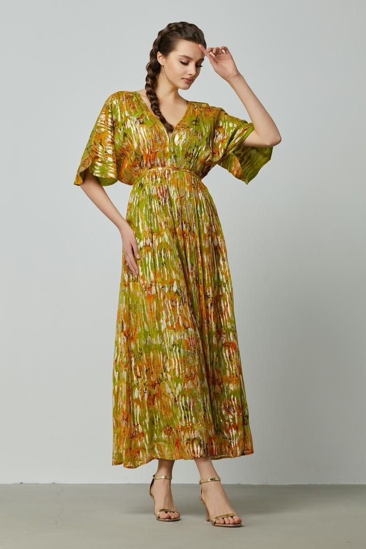 Printed Jacquard dress