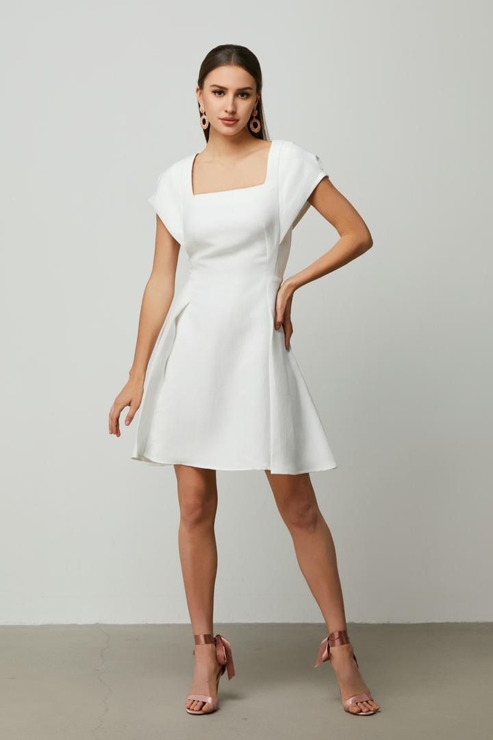 A-line mini dress