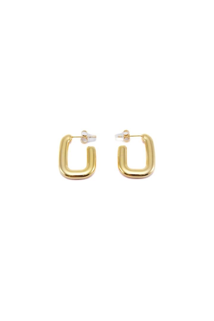 Modern Geometric Hoop Earrings