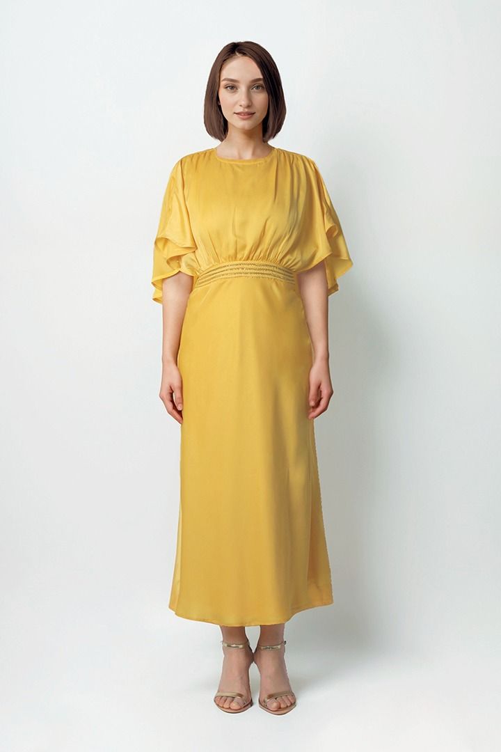 embellished belted dress