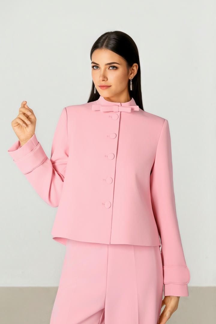Bow Detail Jacket