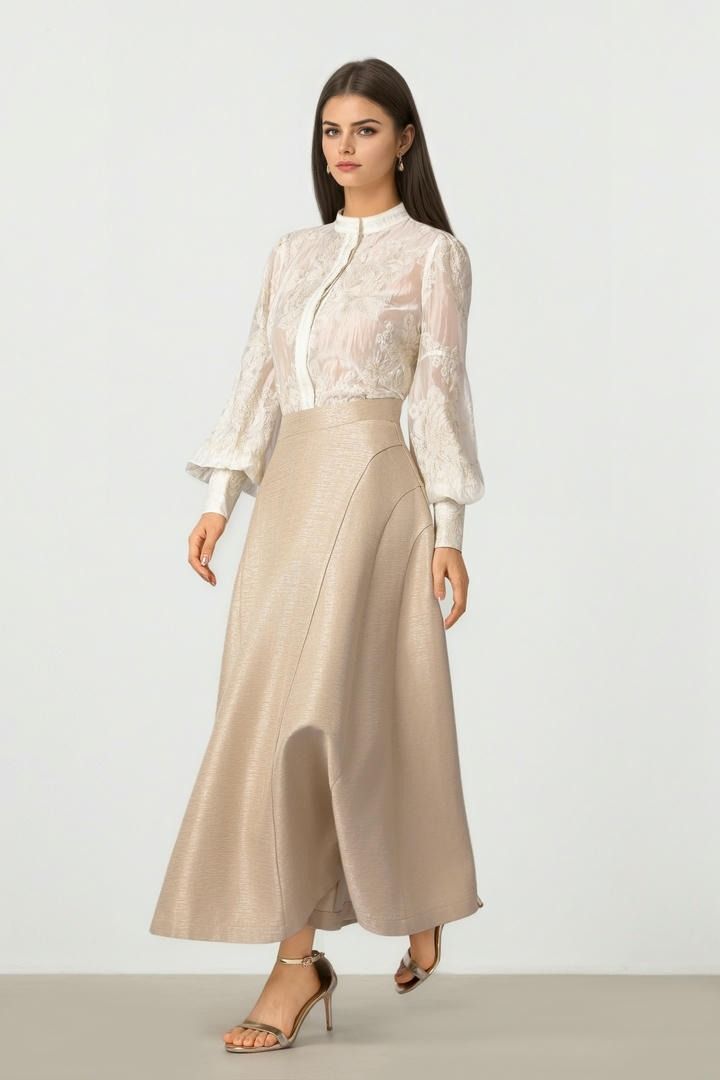 Lurex Aline Skirt