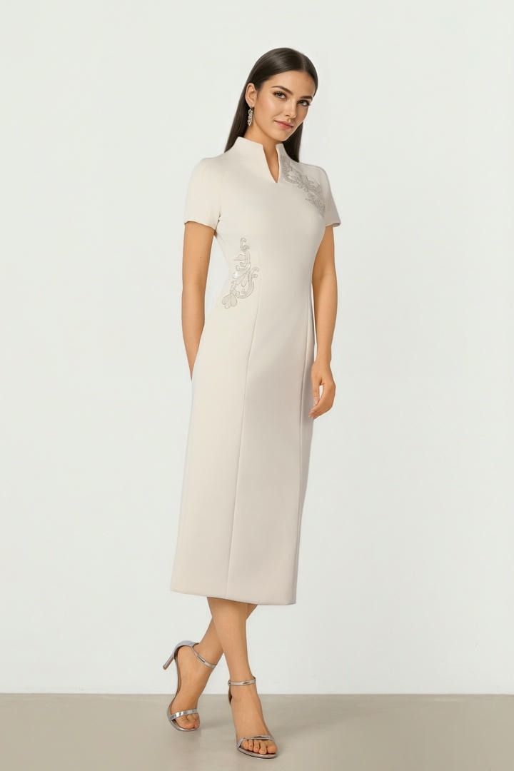Fitted Neoprene Dress