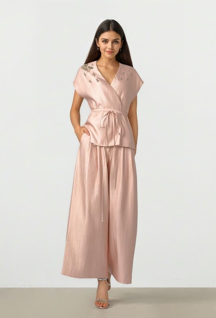 Soft Taffeta Pants