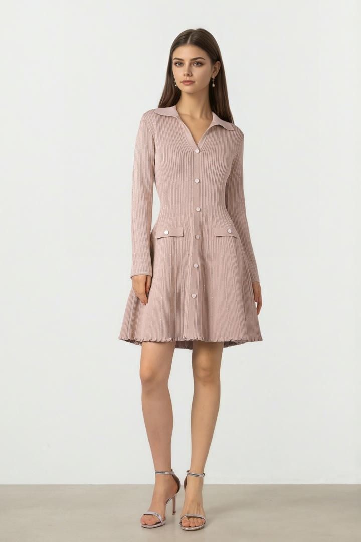 SHORT KNIT DRESS