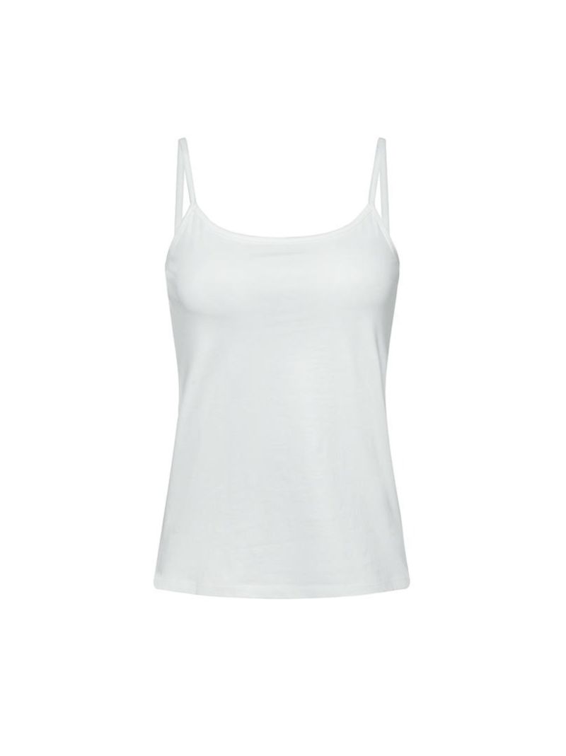 White Soft tank top