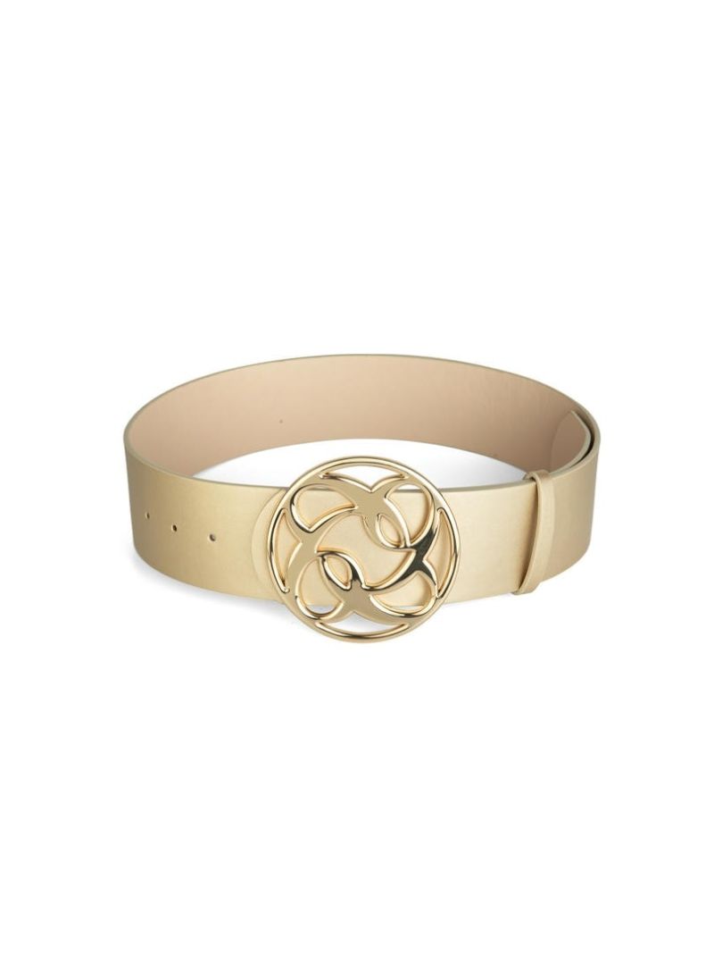 PU belt with buckle
