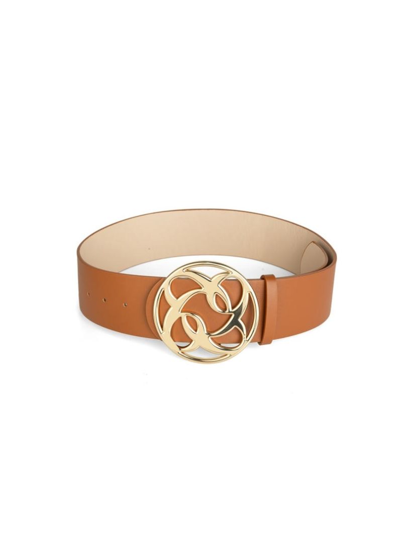 PU belt with buckle