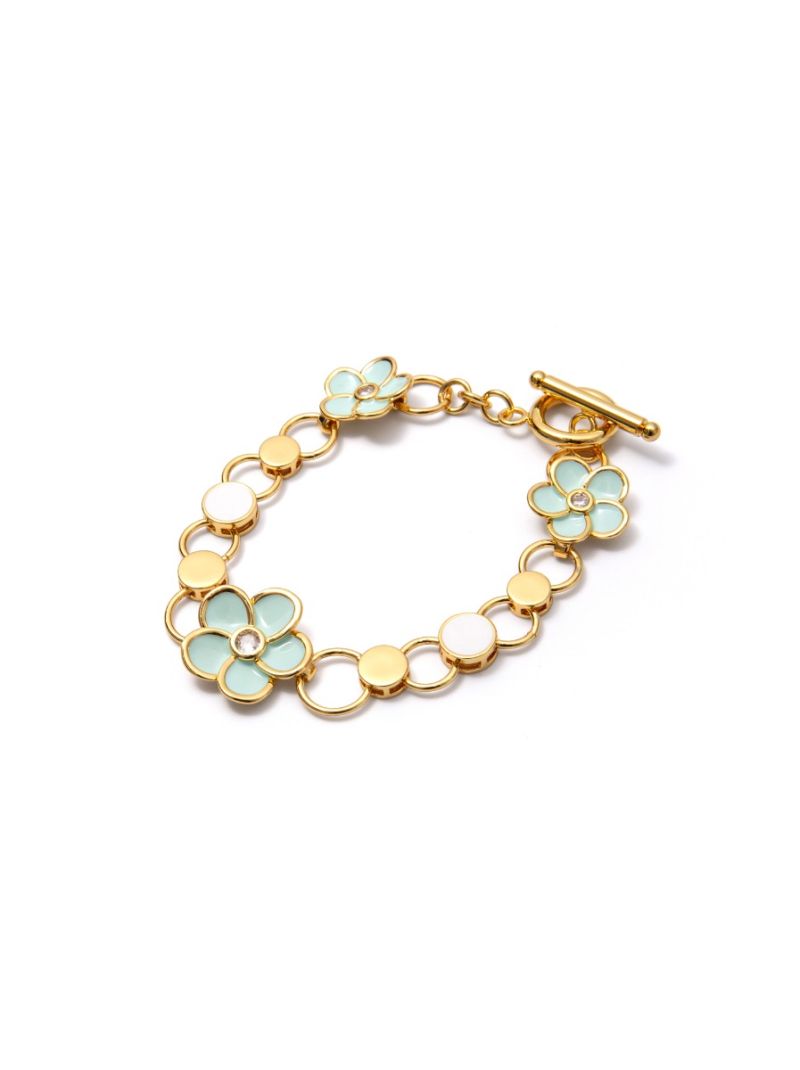 Flower Charm Bracelet