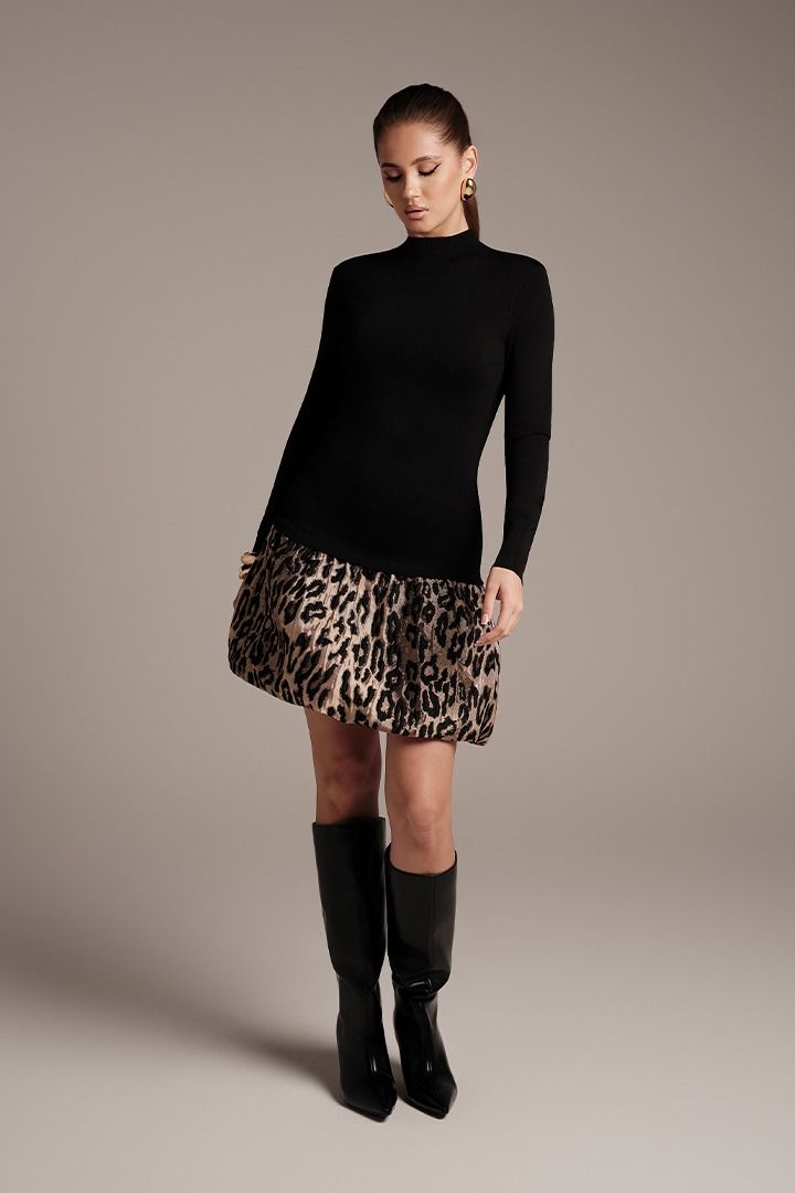 Knit Mini Dress