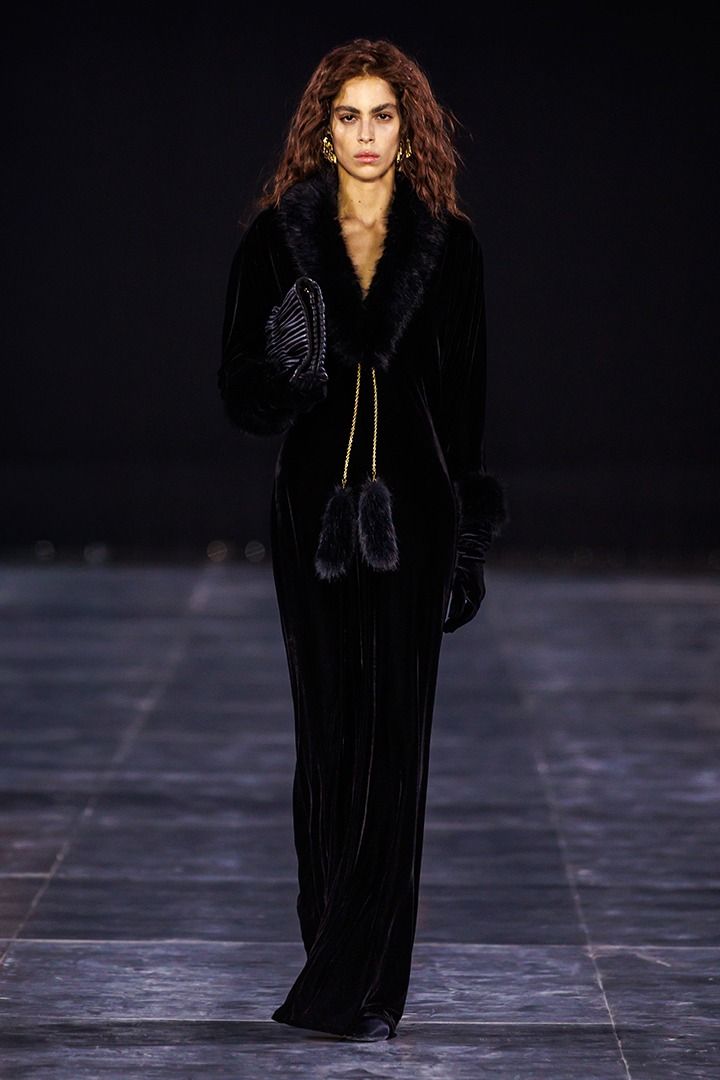 Velvet Belted Dress