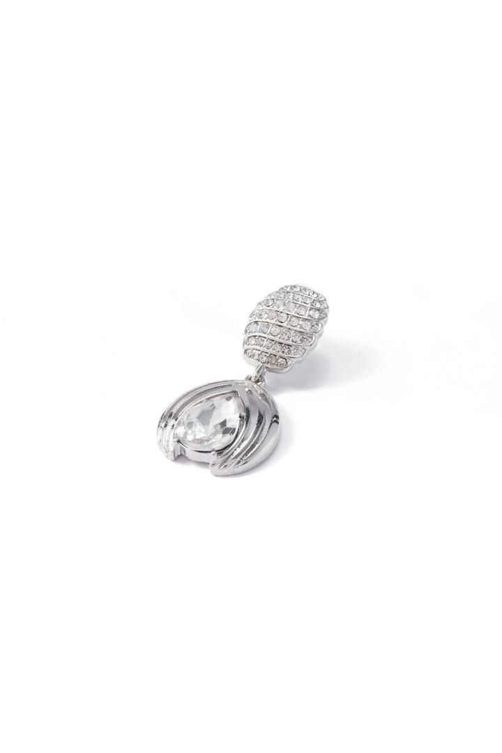 Silver Double Drop Earrings