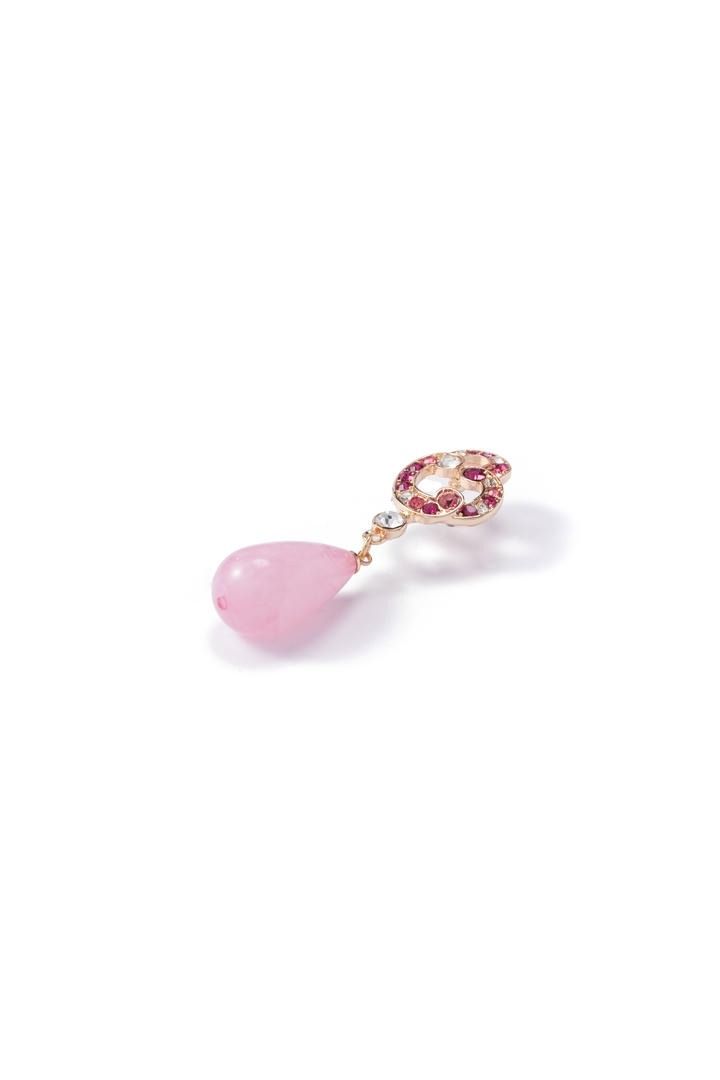 Peach Double Drop Earrings
