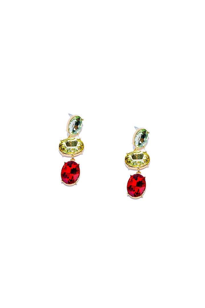 Double drop earrings