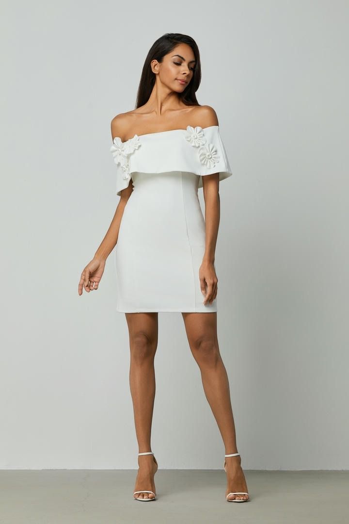 Floral Off-Shoulder Dress