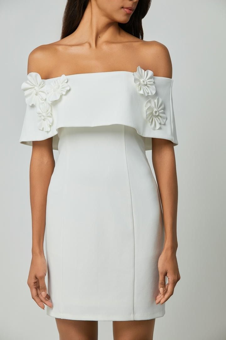 Floral Off-Shoulder Dress