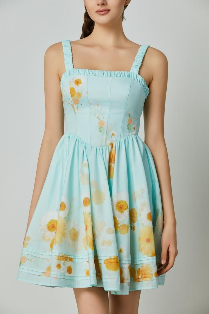 delicate lacing detail dress