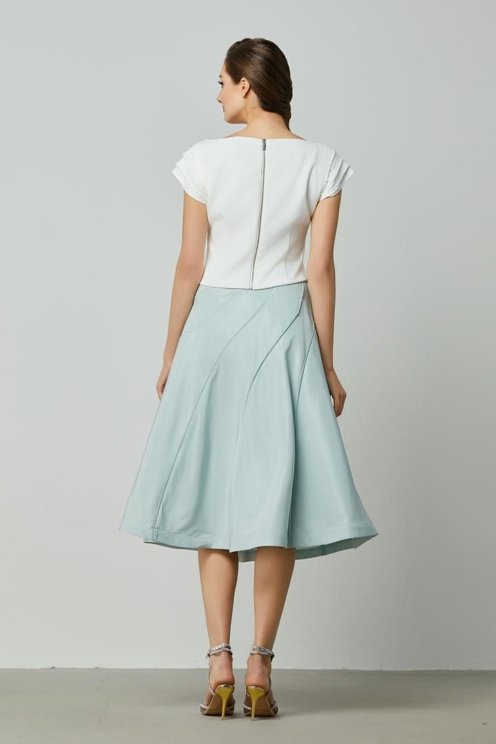 Layered short sleeve top