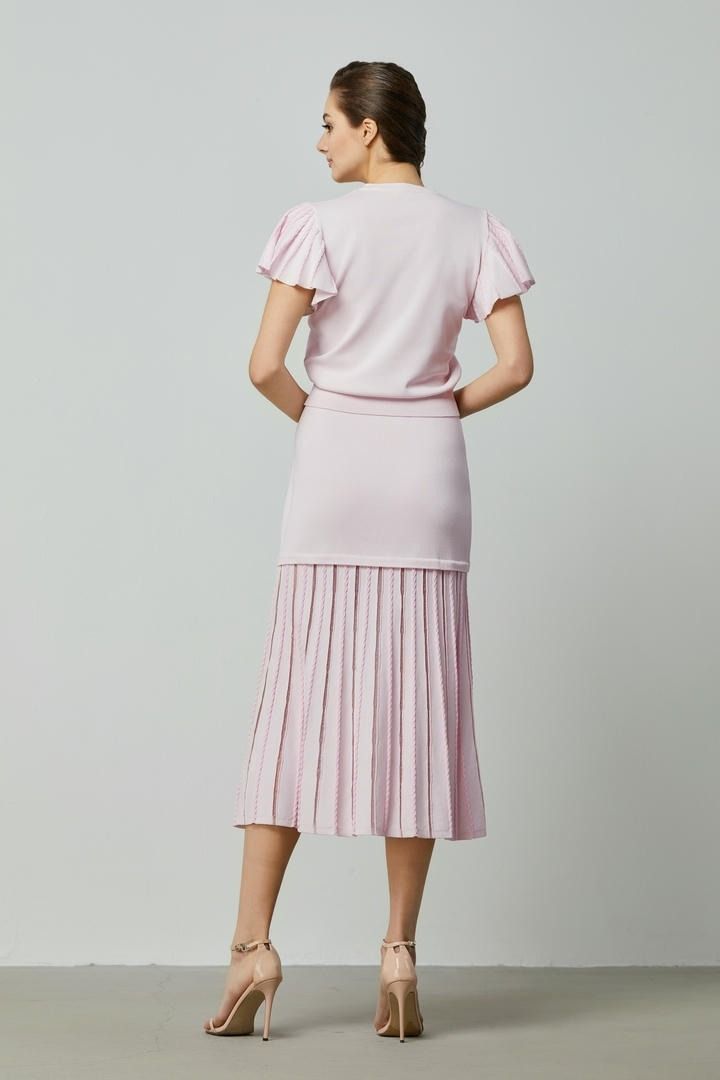 Knit A-Line Skirt