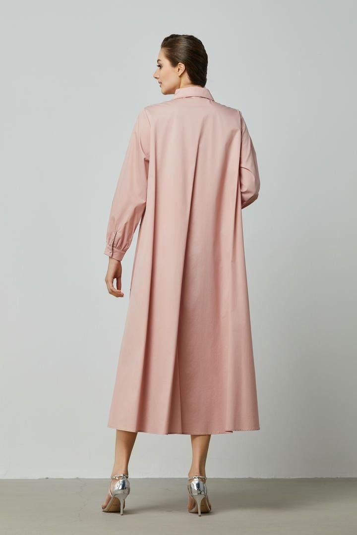 Stone-Embellished A-Line Kaftan