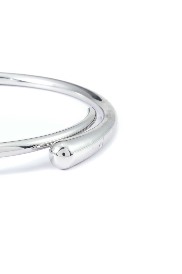 silver-tone bangle bracelet