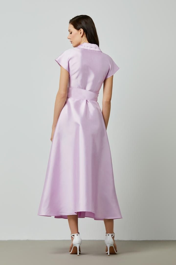 Wrap Taffeta dress