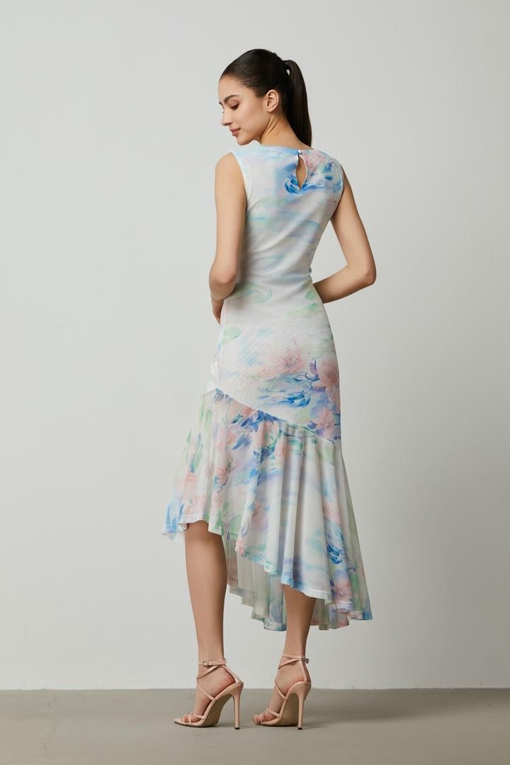 Flora jersey Dress