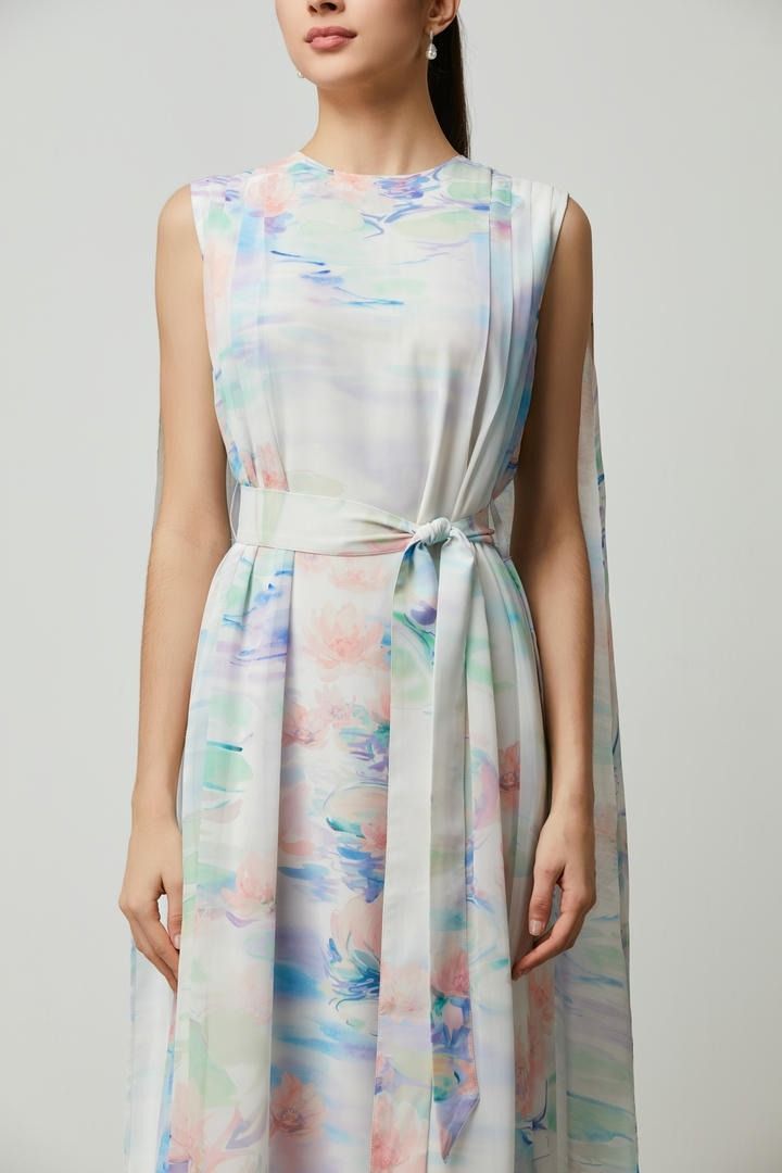 Floral prints dress