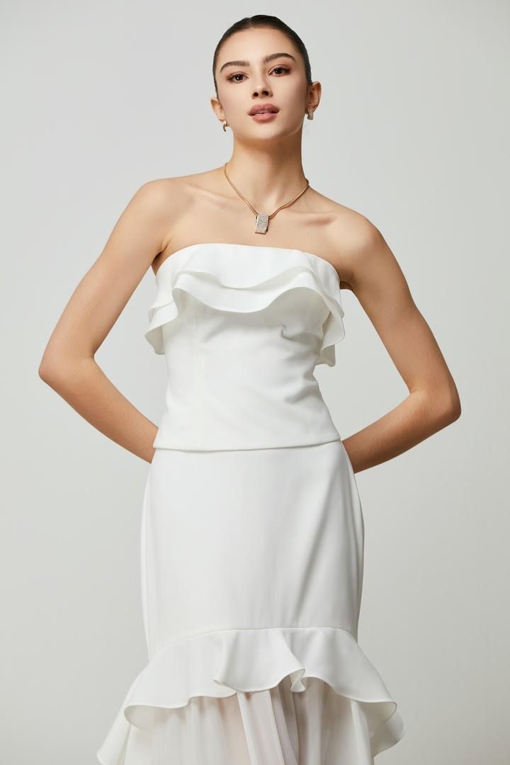 Ruffles Details Top