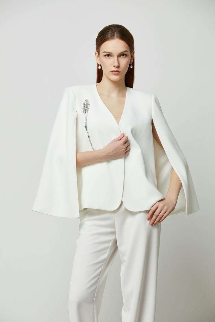 Cape Brooch Jacket