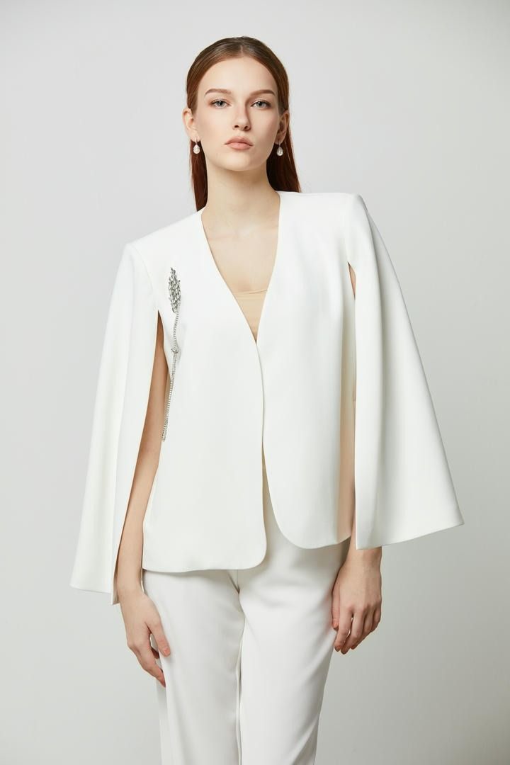 Cape Brooch Jacket