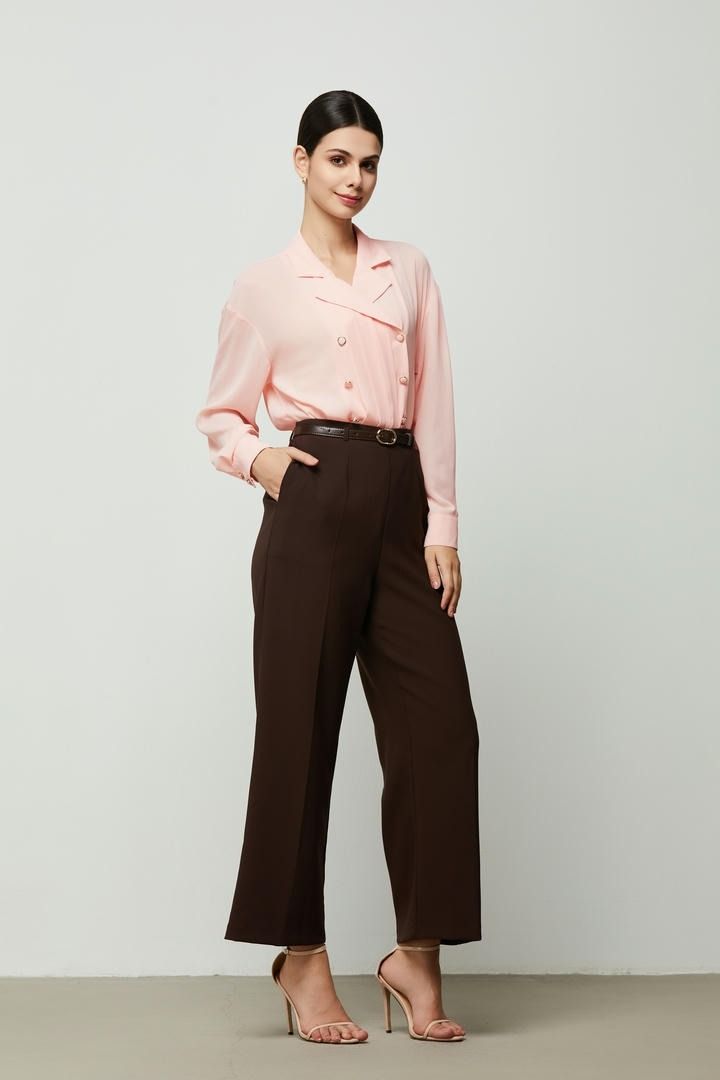 Classic Belted Pants