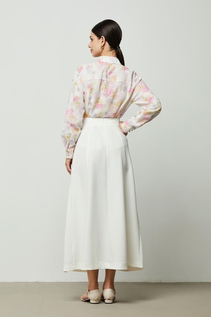 Floral Cotton Linen Shirt