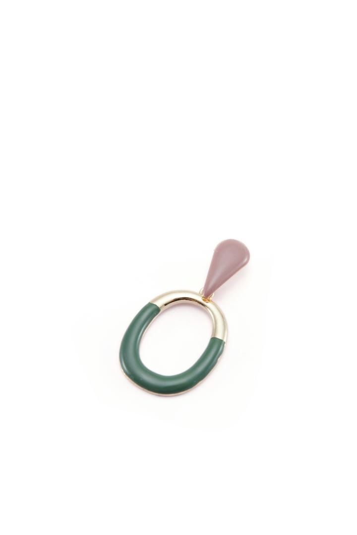 Double Drop oval Earrings