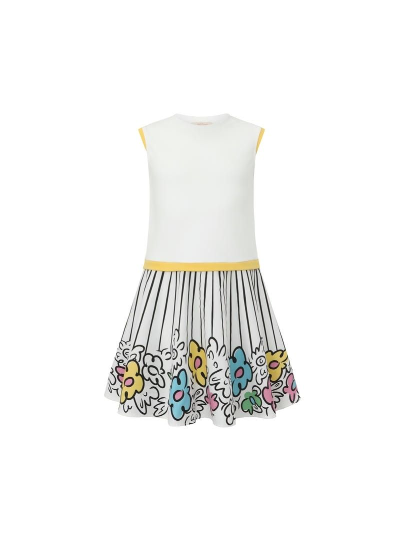 Kids Print Mix Dress