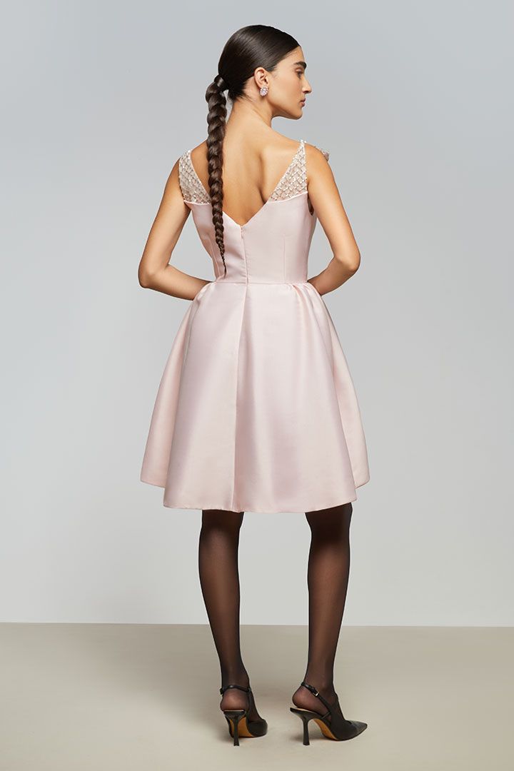 Sequins inserts dress