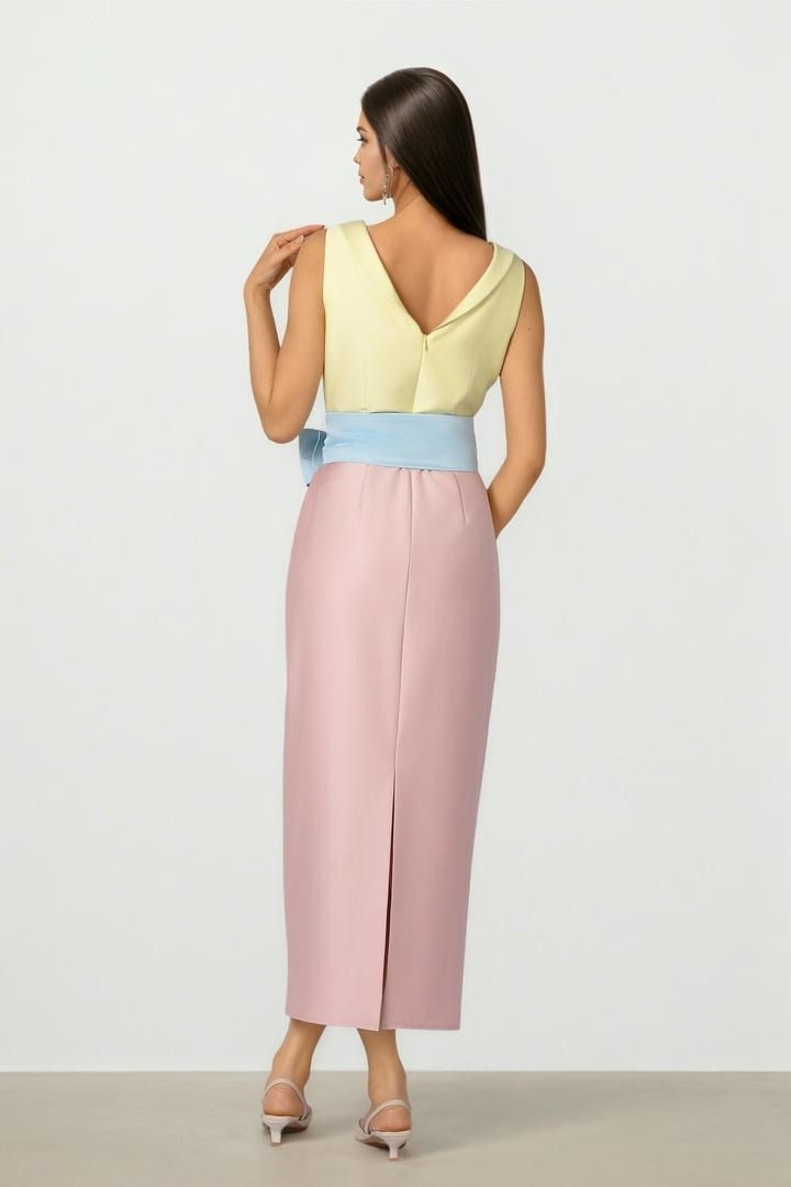 Beaded Tie Dress