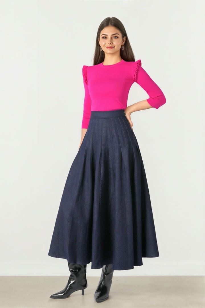 Fuchsia Knit Top