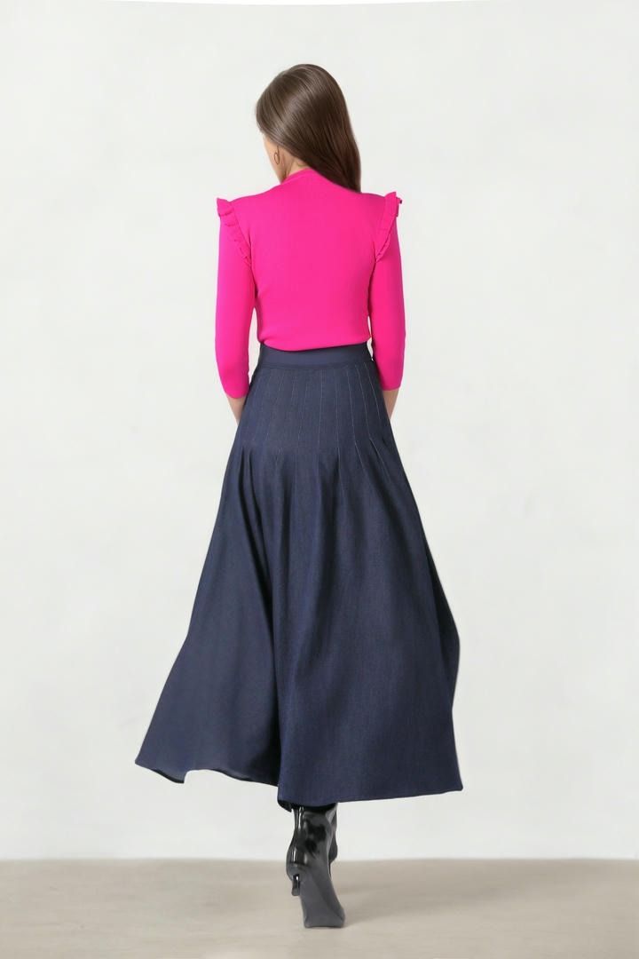 Fuchsia Knit Top