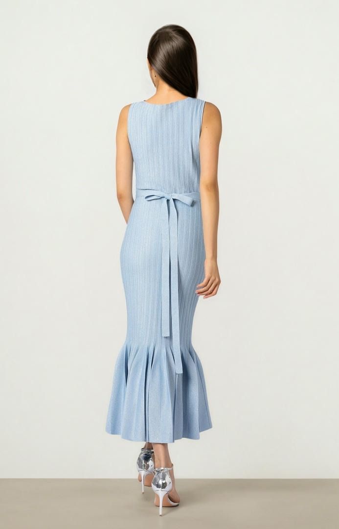 Ruffle Mermaid Knitdress