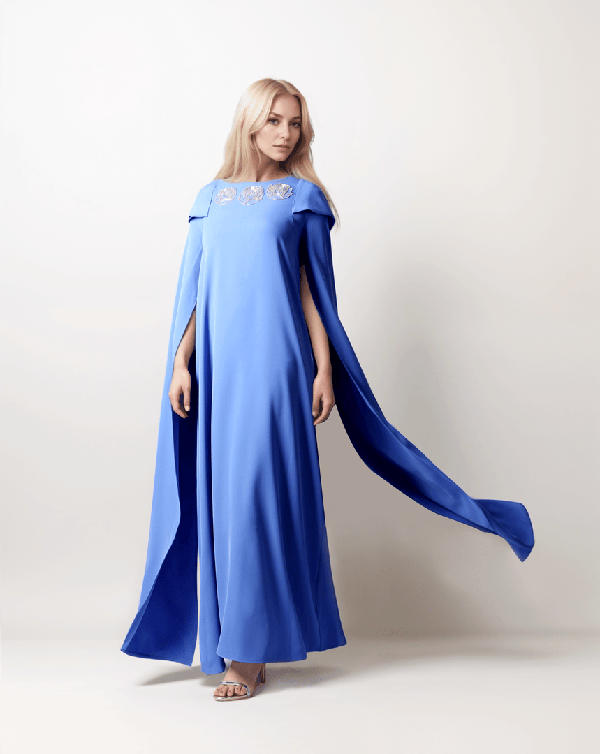 embellished cape modern Kaftan