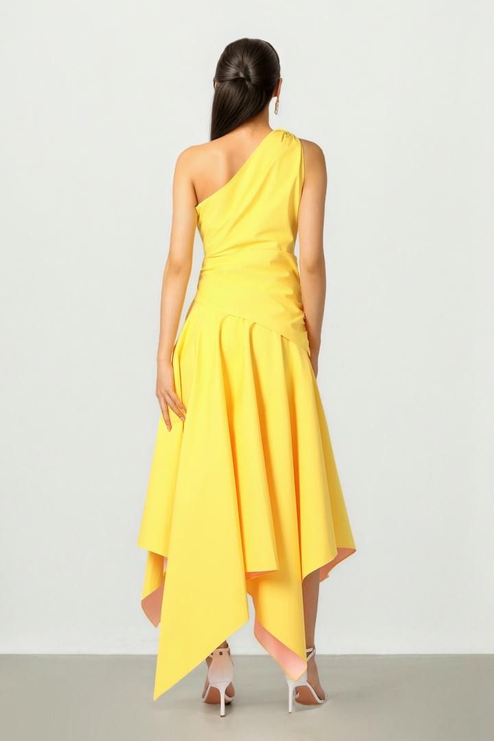 Tie Shoulder Dress