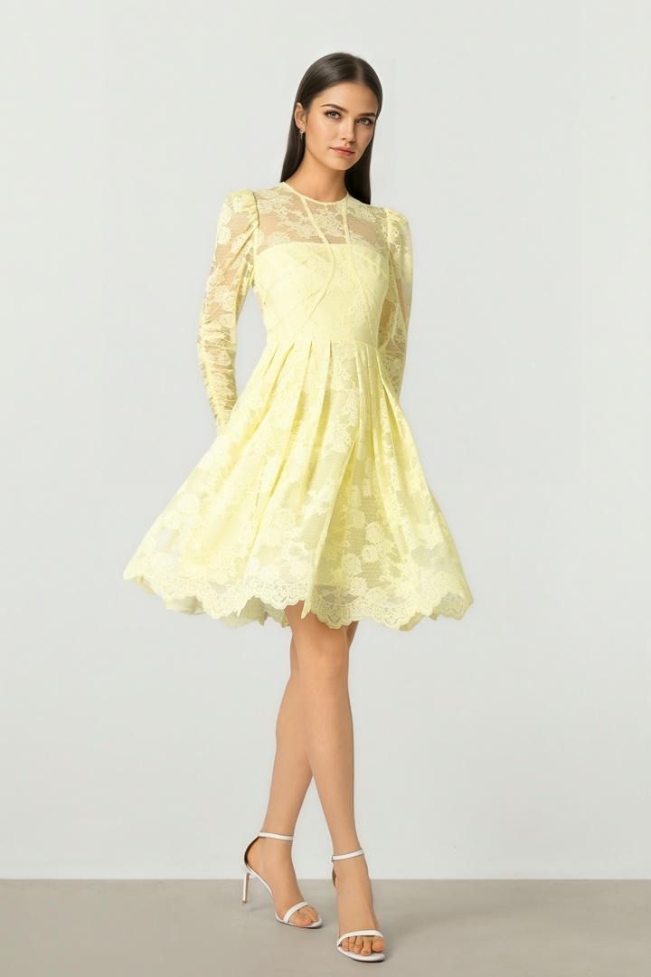 Lace Mini Dress