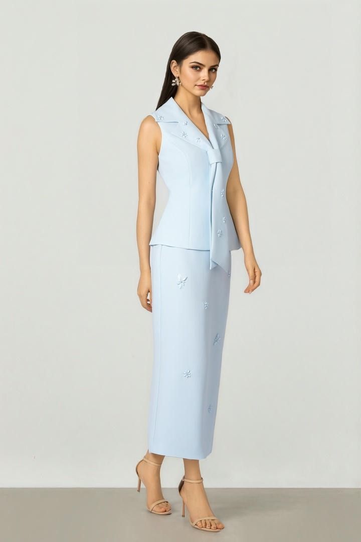 Lapel Tie Top