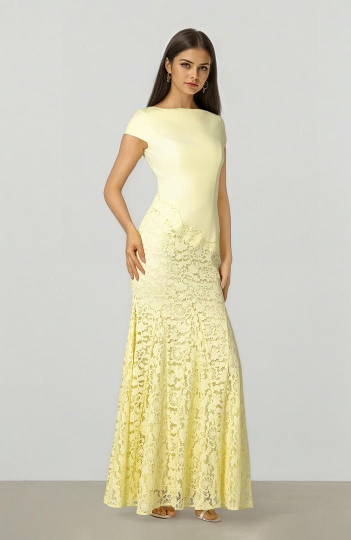 Lace Hem Dress